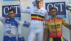 Chrobak and Hekele on the podium 2006